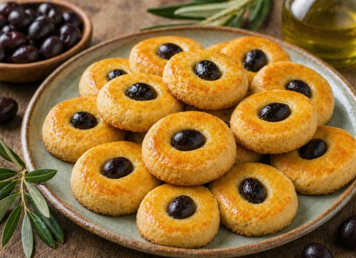 Sablés à l&rsquo;huile d&rsquo;olive