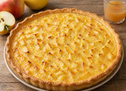 Tarte au jus de pomme