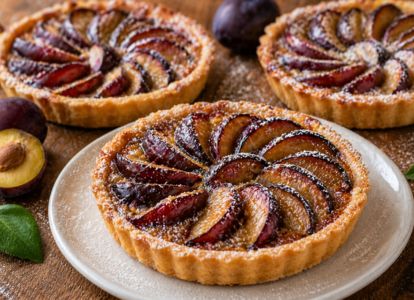 Tartelettes aux prunes