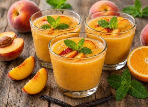 Gaspacho de pêches