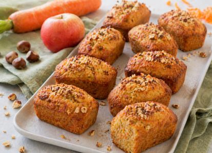 Mini-cake pomme-carotte