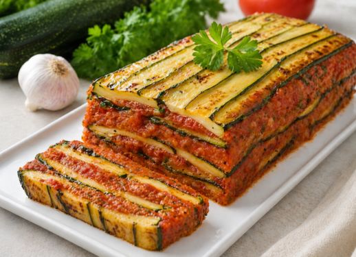 Terrine fraîche de courgettes