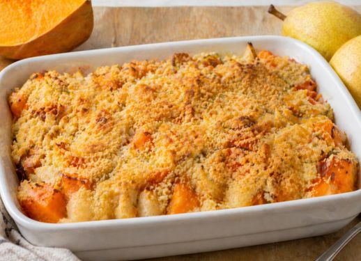 Crumble Courge-Poire