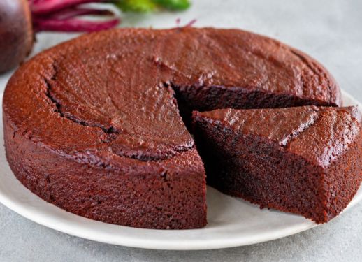 Gâteau au chocolat et à la betterave